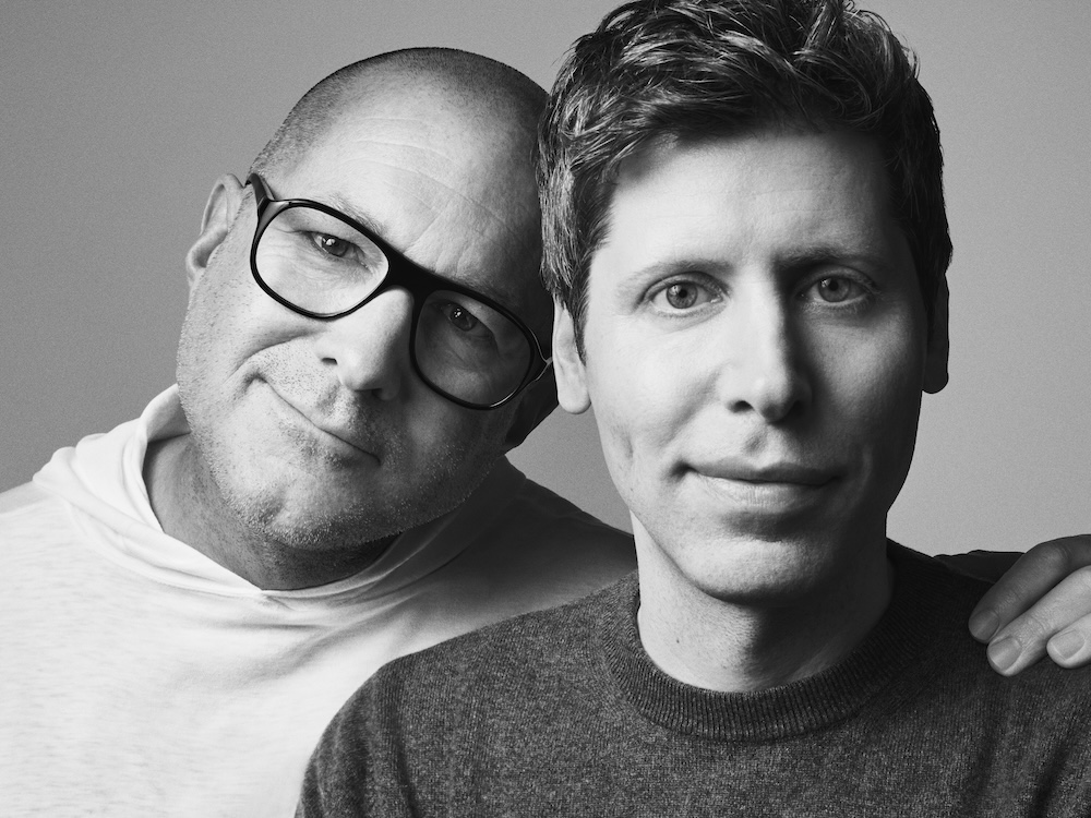 Sam Altman and Jony Ive