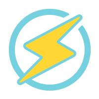 An abstract icon symbolizing speed and performance, representing OpenLiteSpeed server solutions.