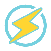 An abstract icon symbolizing speed and performance, representing OpenLiteSpeed server solutions.