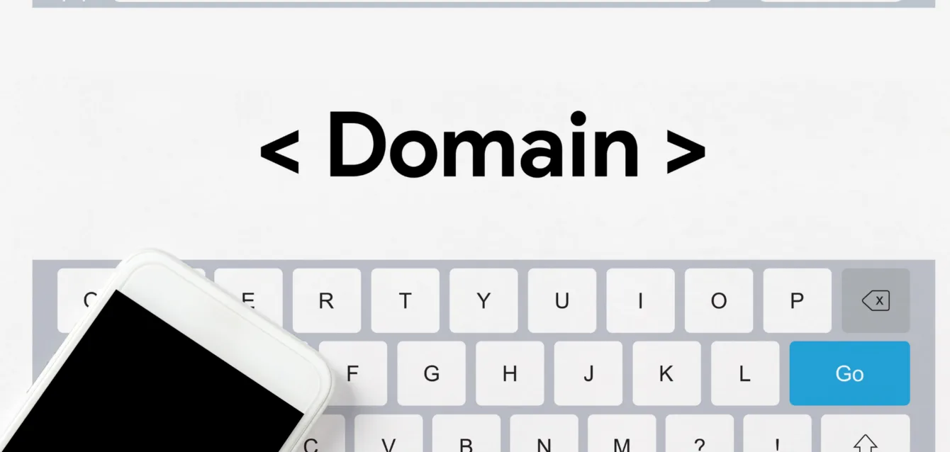 Domain Image A digital signpost with website domain names pointing to online destinations, symbolizing the role of domains in guiding users to websites.