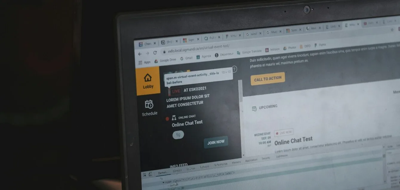 Photo by Sigmund black flat screen computer monitor