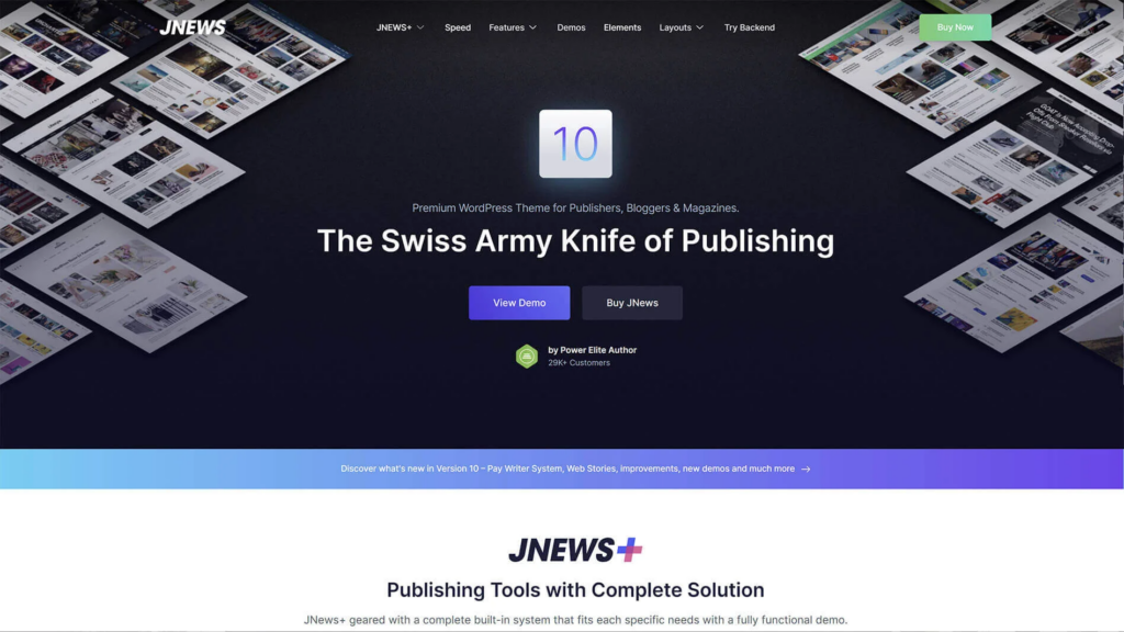 JNews - Ideal WordPress theme for news, magazines, and blogs JNews WordPress Theme for news and magazine sites