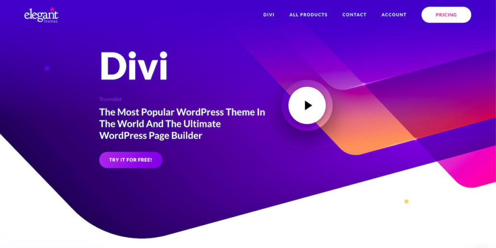 Divi Theme by Elegant Themes - Highly customizable design Divi WordPress Theme design layout