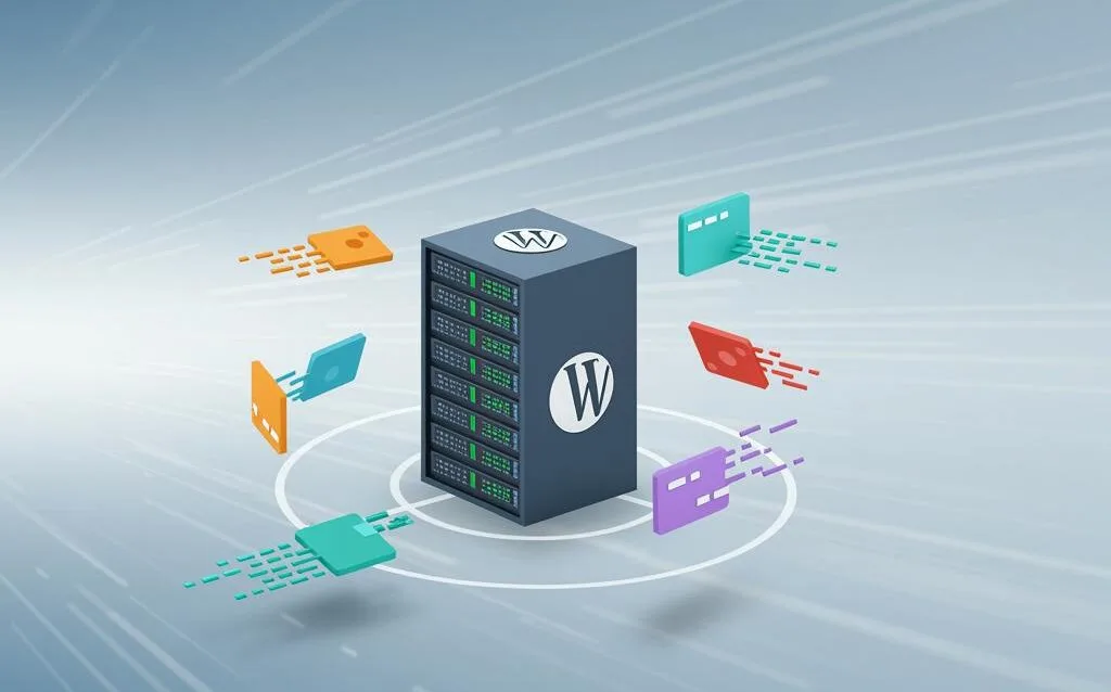 Create a featured image for a post about: WordPress Transients API: Improving Performance Through Effective Caching