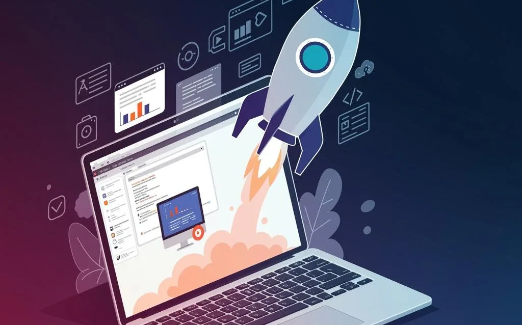 Create a featured image for a post about: The Ultimate WordPress Deployment Workflow for Teams