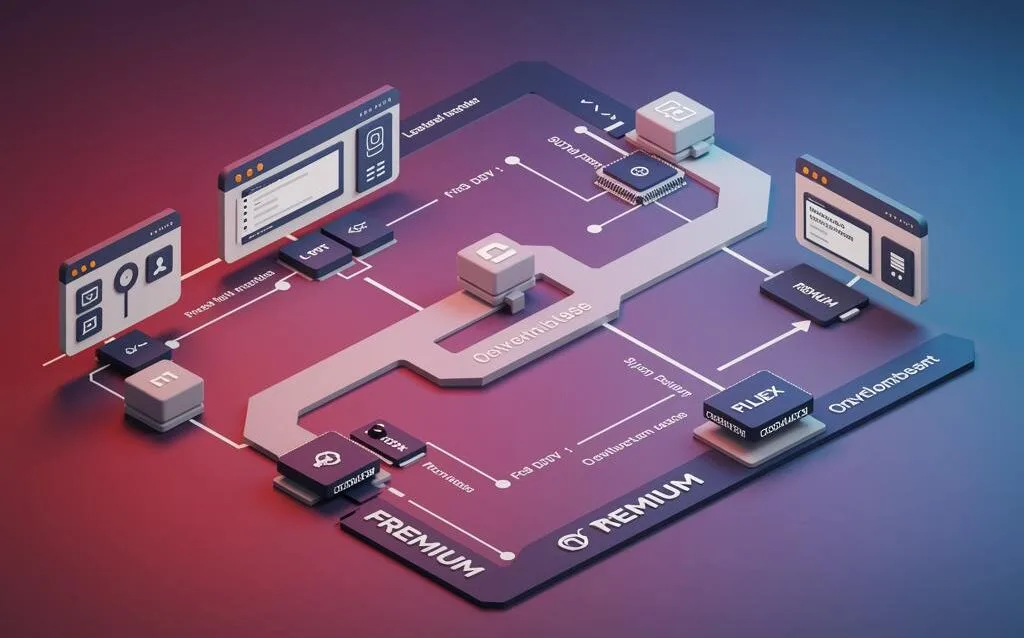 Create-a-featured-image-for-a-post-about-Building-a-WordPress-Plugin-Business-Freemium-vs.-Premium-Models Create a featured image for a post about: Building a WordPress Plugin Business: Freemium vs. Premium Models