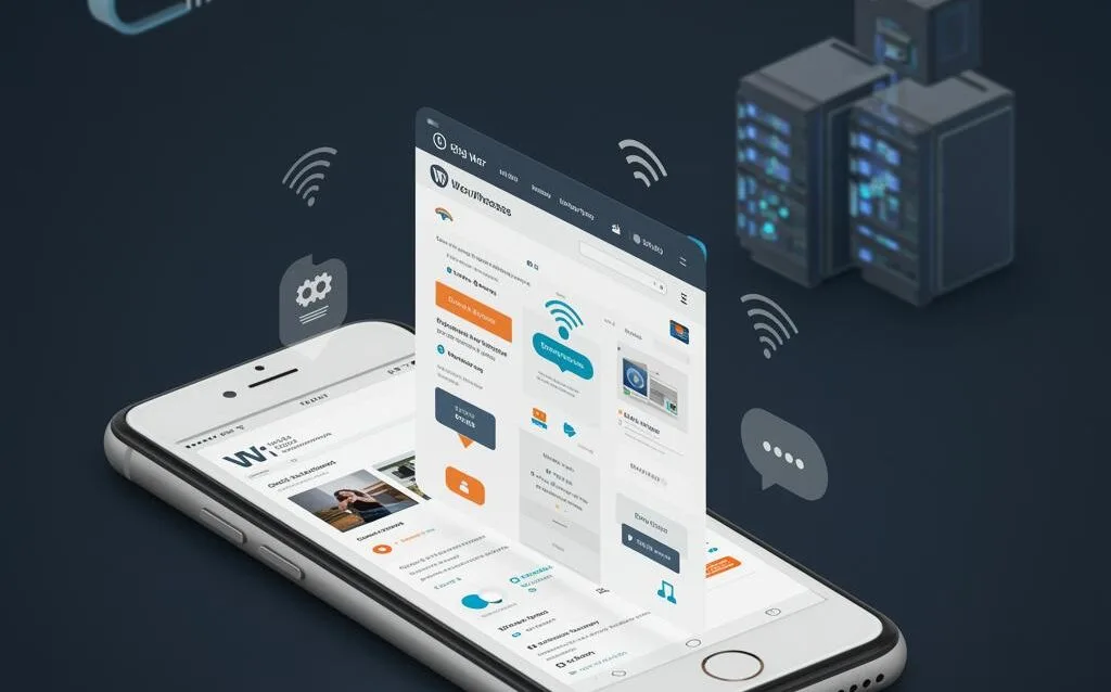 Create-a-featured-image-for-a-post-about-Progressive-Web-App-Features-in-WordPress-Implementation-Guide Create a featured image for a post about: Progressive Web App Features in WordPress: Implementation Guide