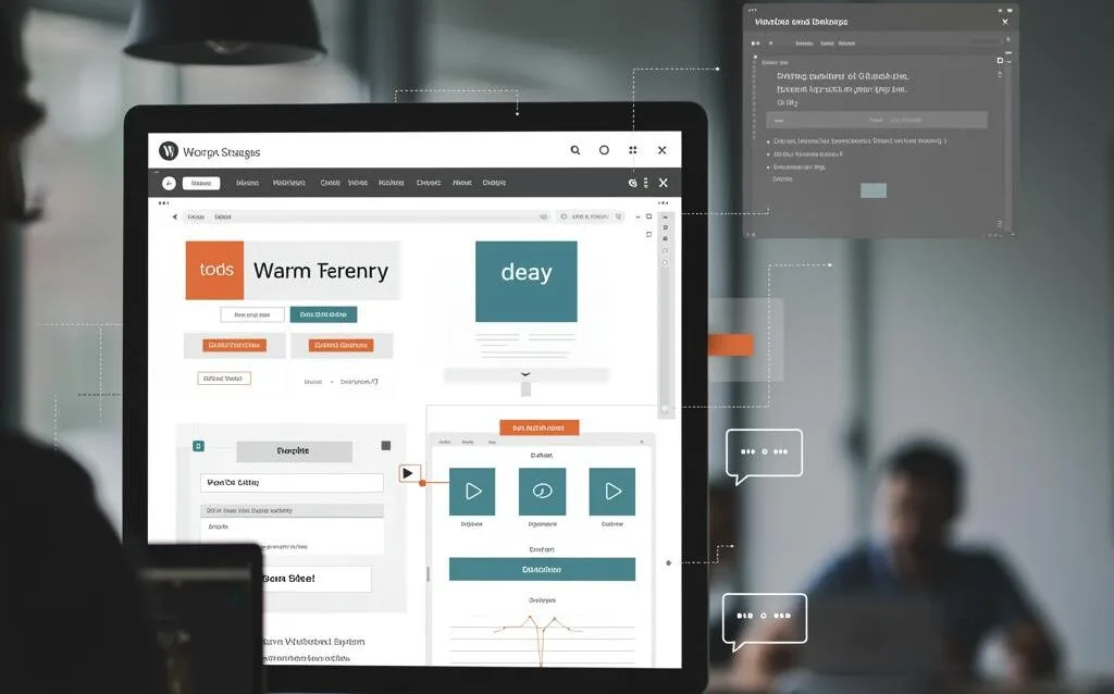 Create-a-featured-image-for-a-post-about-WordPress-and-the-Design-System-Maintaining-Design-Consistency Create a featured image for a post about: WordPress and the Design System: Maintaining Design Consistency
