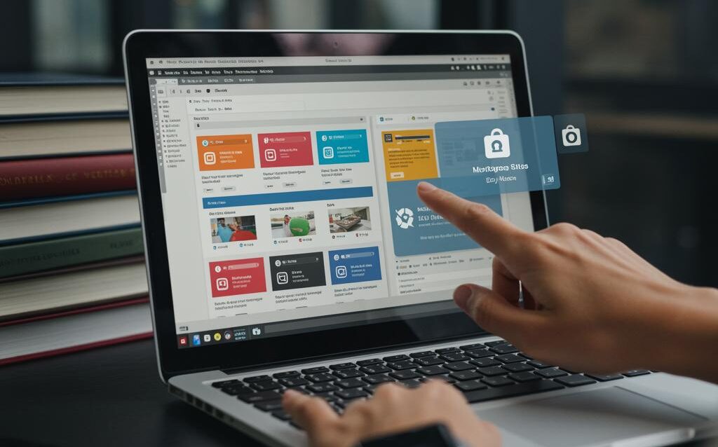 Create a featured image for a post about: Managing WordPress Security for Multiple Client Sites: Tools and Workflows