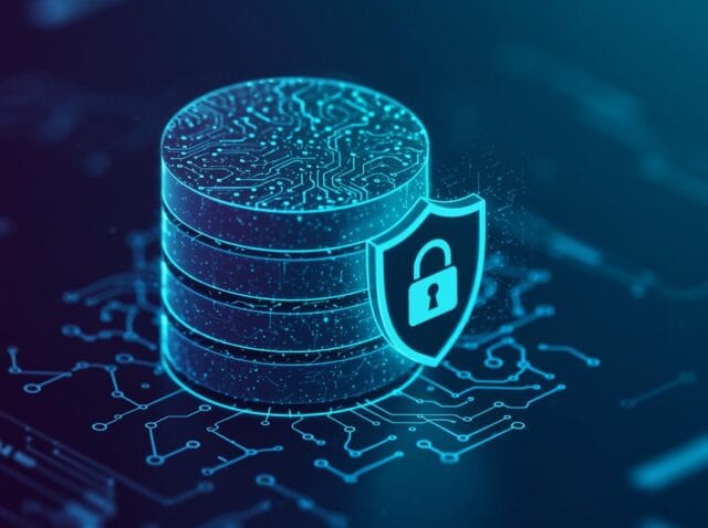 Create a featured image for a post about: WordPress Database Security: Protecting Your Most Valuable Asset