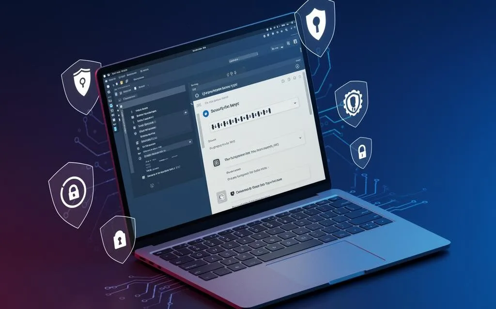 Create a featured image for a post about: WordPress Security Keys: Management and Rotation Best Practices