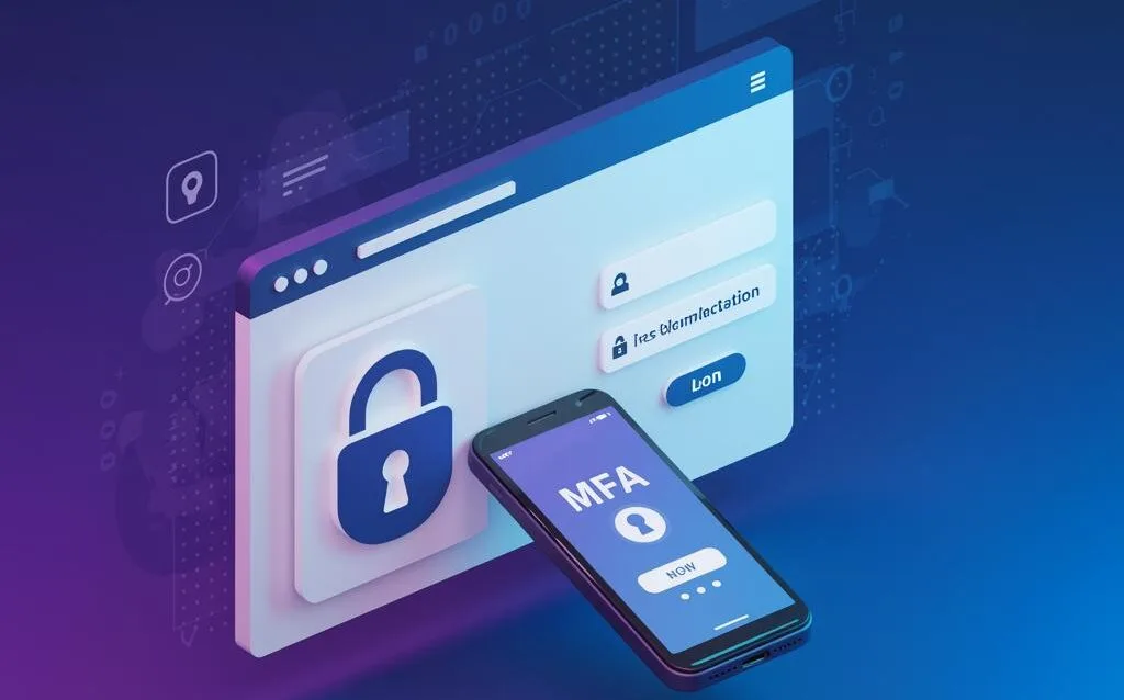 Create-a-featured-image-for-a-post-about-Implementing-MFA-Multi-Factor-Authentication-in-WordPress Create a featured image for a post about: Implementing MFA (Multi-Factor Authentication) in WordPress