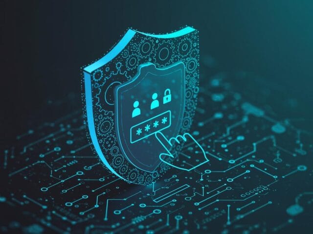 Create a featured image for a post about: WordPress Password Policies: Implementing Modern Authentication Standards