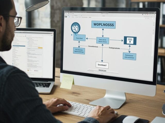 Create a featured image for a post about: WordPress Incident Response: Creating an Effective Security Plan