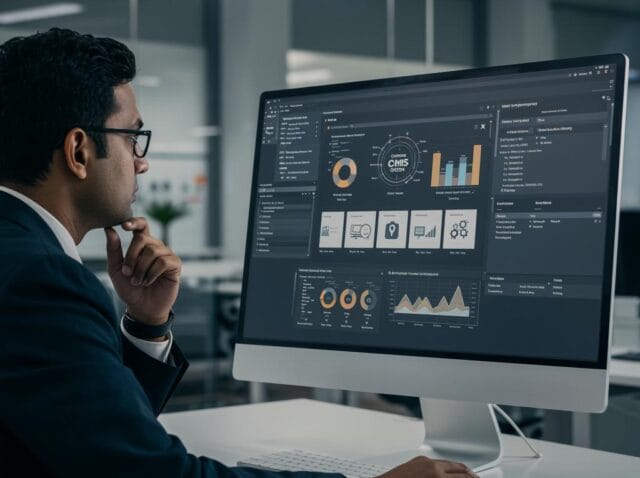 Create a featured image for a post about: Enterprise CMS Selection: Decision Framework and Evaluation Criteria