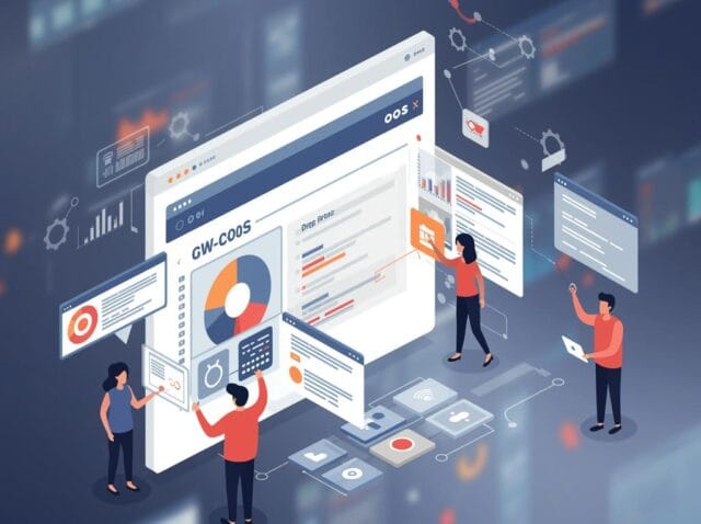 Create a featured image for a post about: Low-Code CMS Extensions: Empowering Non-Technical Teams