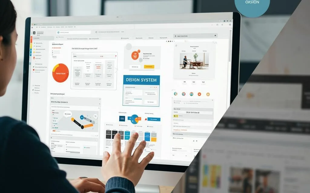 Create a featured image for a post about: CMS Design Systems: Bridging Design and Content Management