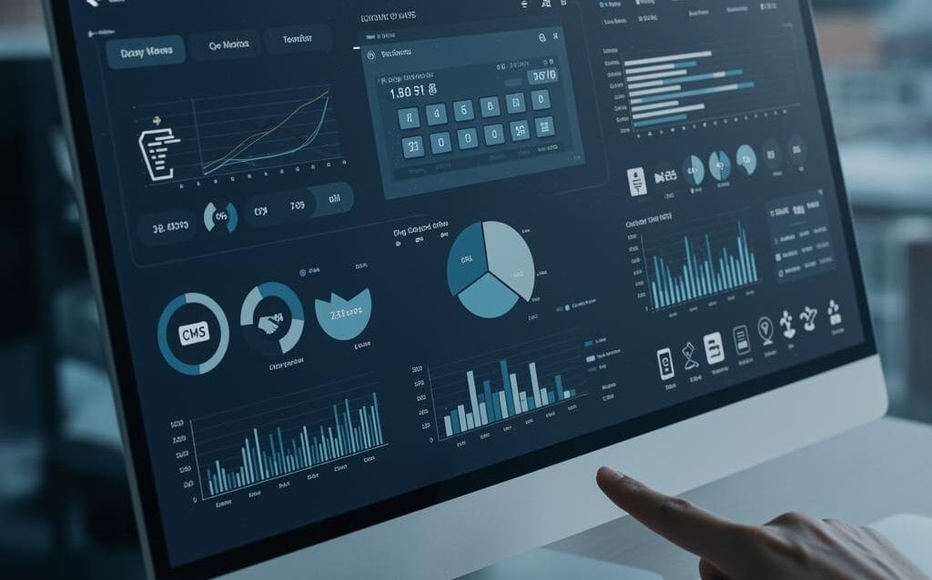 Create-a-featured-image-for-a-post-about-CMS-ROI-Calculator-Measuring-the-Business-Value-of-Your-CMS Create a featured image for a post about: CMS ROI Calculator: Measuring the Business Value of Your CMS