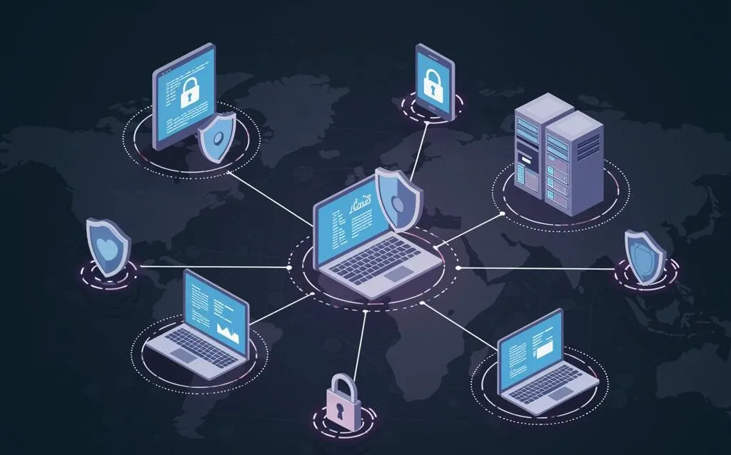 Create a featured image for a post about: Zero Trust Security Model: Implementation Guide for Small Businesses