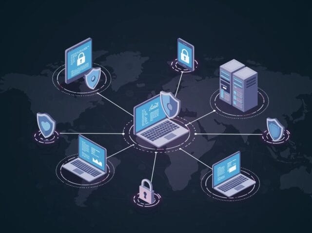Create a featured image for a post about: Zero Trust Security Model: Implementation Guide for Small Businesses