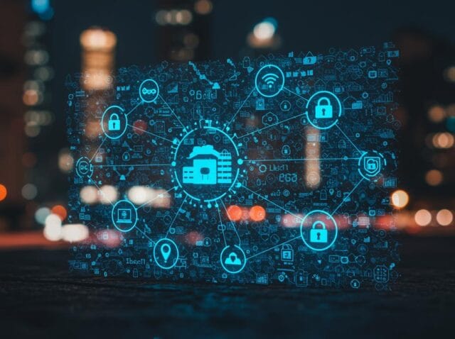 Create a featured image for a post about: DDoS Protection Strategies for Small to Medium Businesses