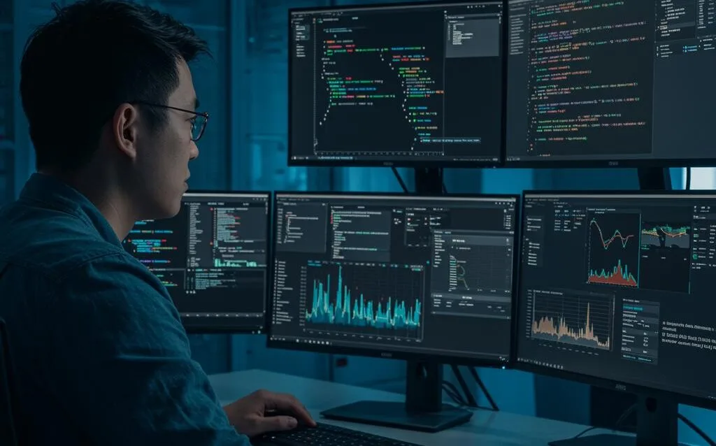 Create a featured image for a post about: Threat Hunting on a Budget: Tools and Techniques for SMBs