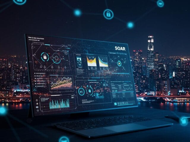 Create-a-featured-image-for-a-post-about-Security-Automation-with-SOAR-Use-Cases-for-Faster-Incident-Response Create a featured image for a post about: Security Automation with SOAR: Use Cases for Faster Incident Response