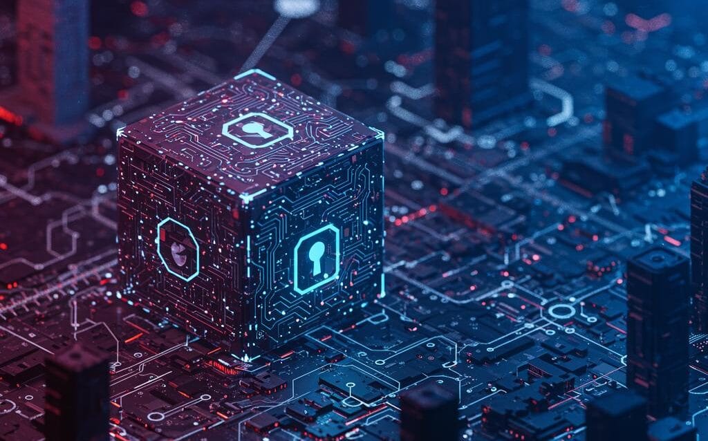 Create a featured image for a post about: Kubernetes Security Hardening: Beyond Default Configurations