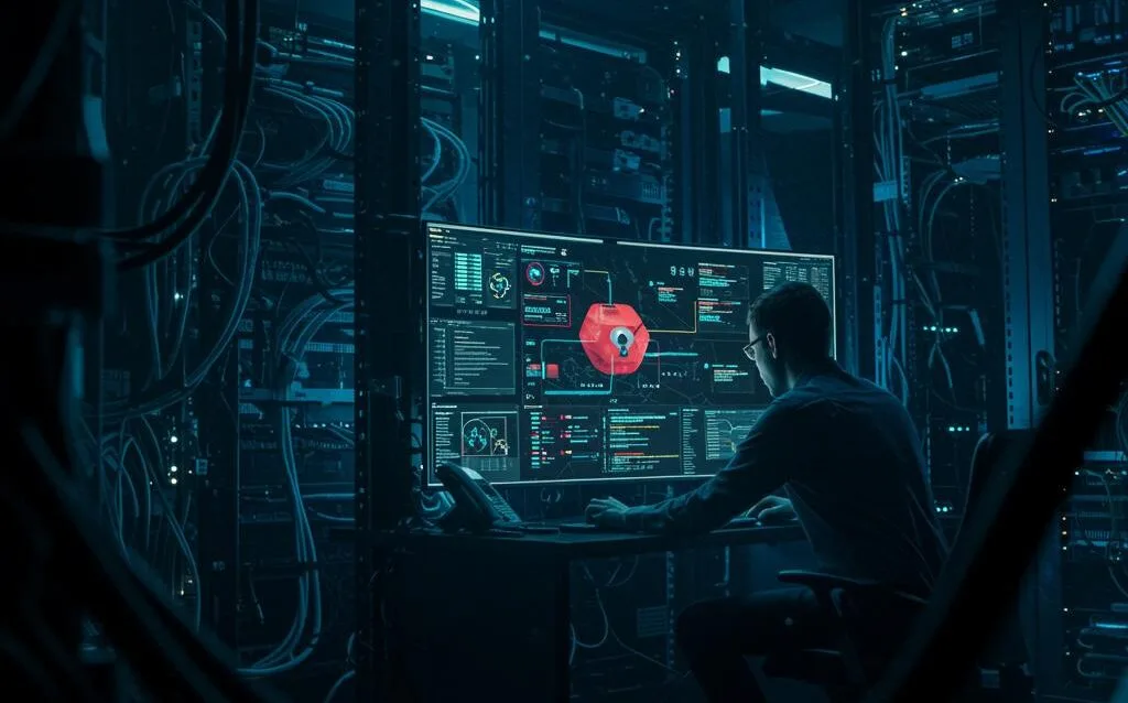 Create a featured image for a post about: Deception Technology: Using Honeypots for Threat Detection