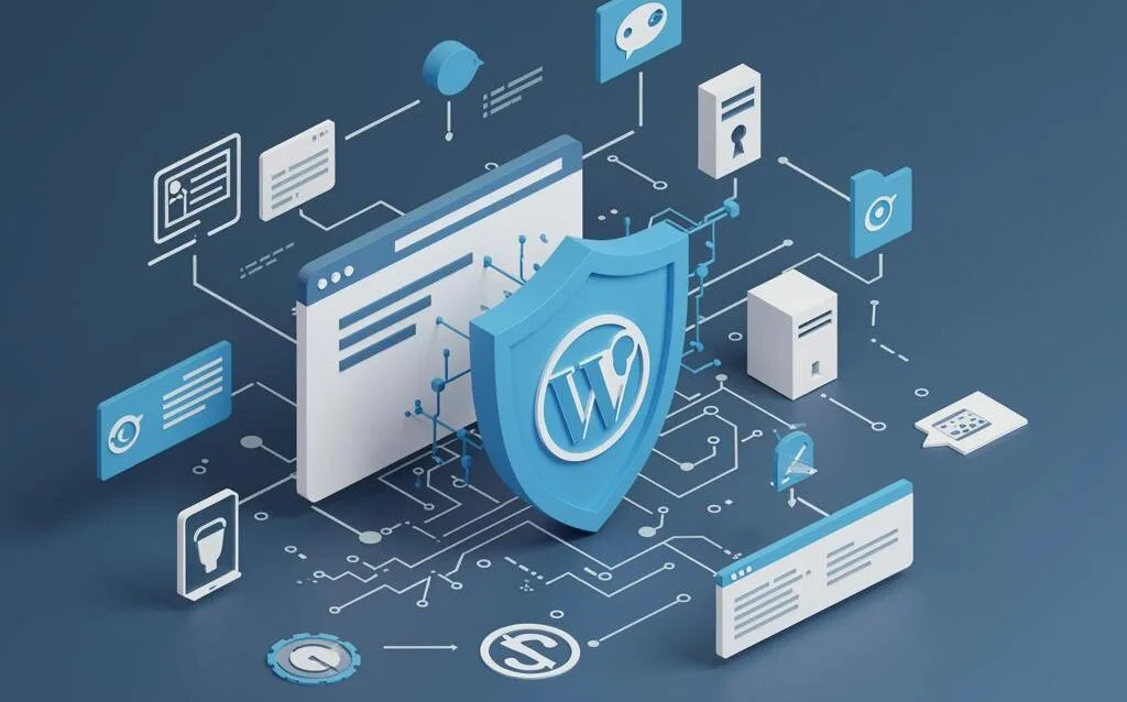 Create-a-featured-image-for-a-post-about-Write-Detailed-Article-on-The-Role-of-WordPress-Maintenance-in-Keeping-Your-Website-Secure Create a featured image for a post about: Write Detailed Article on - The Role of WordPress Maintenance in Keeping Your Website Secure