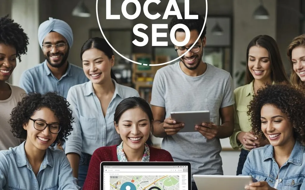 Create a featured image for a post about: Write Detailed Article on - The Importance of Local SEO for Small Businesses