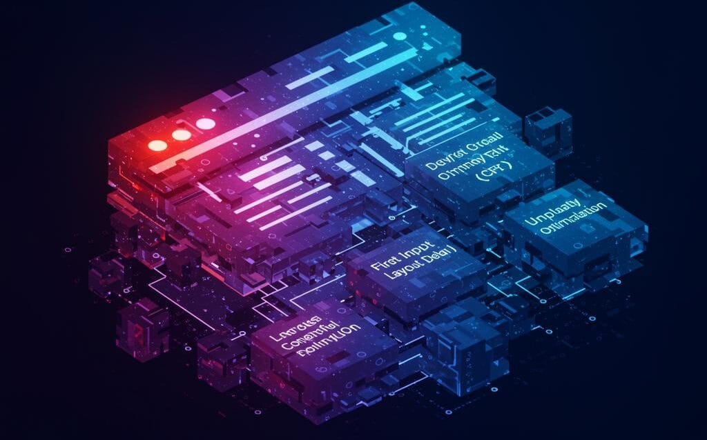 Create a featured image for a post about: Core Web Vitals Optimization: Advanced Techniques Beyond the Basics