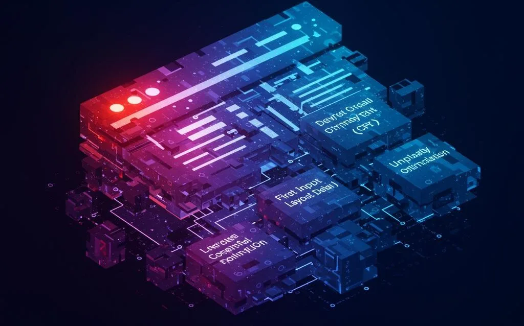 Create a featured image for a post about: Core Web Vitals Optimization: Advanced Techniques Beyond the Basics
