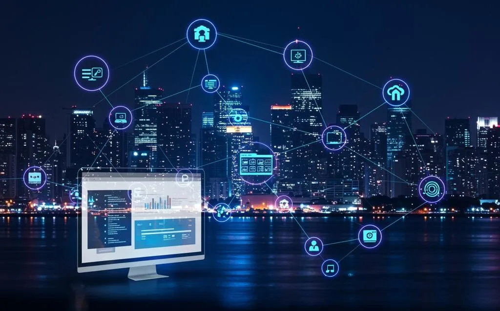 Create a featured image for a post about: Serverless Architecture for Web Applications: Pros, Cons, and Use Cases