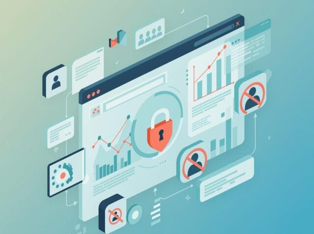 Create a featured image for a post about: Cookieless Tracking: Privacy-Compliant Web Analytics Approaches