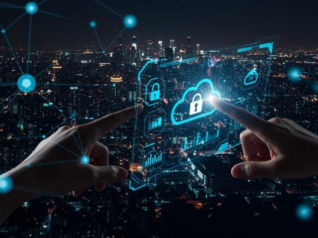 Create a featured image for a post about: Automating Cloud Governance: Enforcing Policies at Scale