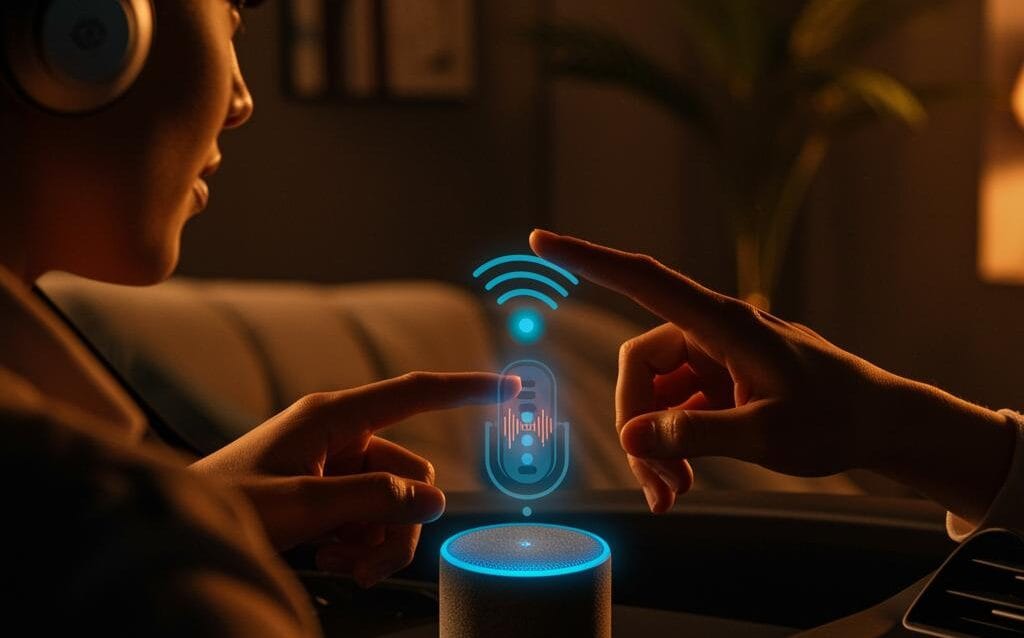 Create-a-featured-image-for-a-post-about-Voice-Interface-Design-Building-for-Voice-Assistants-and-Audio-UX Create a featured image for a post about: Voice Interface Design: Building for Voice Assistants and Audio UX