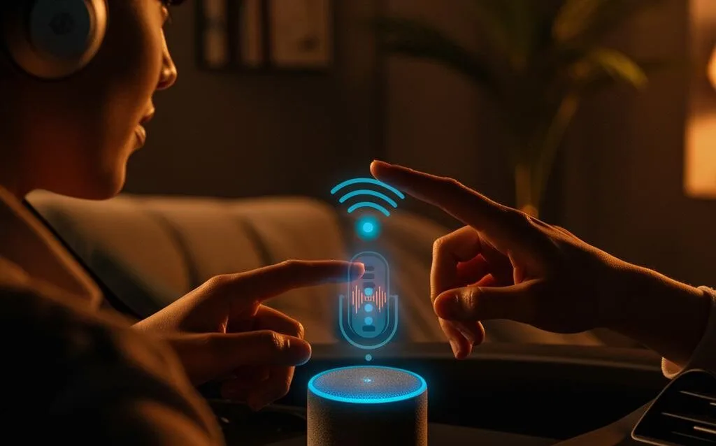 Create-a-featured-image-for-a-post-about-Voice-Interface-Design-Building-for-Voice-Assistants-and-Audio-UX Create a featured image for a post about: Voice Interface Design: Building for Voice Assistants and Audio UX