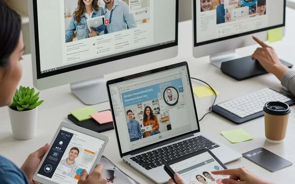 Create a featured image for a post about: Digital Accessibility Compliance: Business Case and Implementation Roadmap