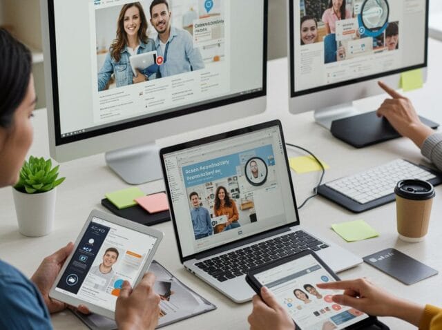 Create a featured image for a post about: Digital Accessibility Compliance: Business Case and Implementation Roadmap