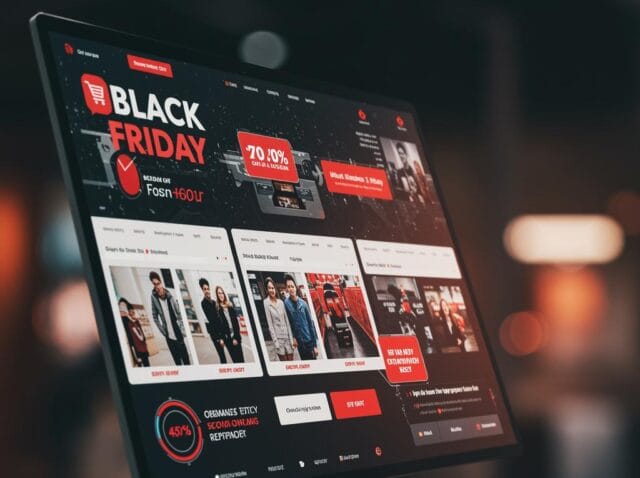 Create a featured image for a post about: E-commerce Performance Optimization for High-Traffic Events