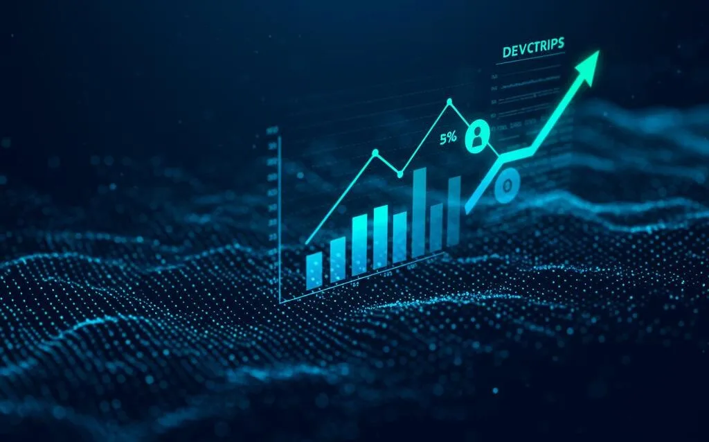 Create a featured image for a post about: DevOps Metrics That Matter: Measuring Process Improvement