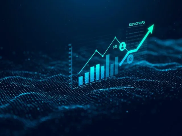 Create a featured image for a post about: DevOps Metrics That Matter: Measuring Process Improvement