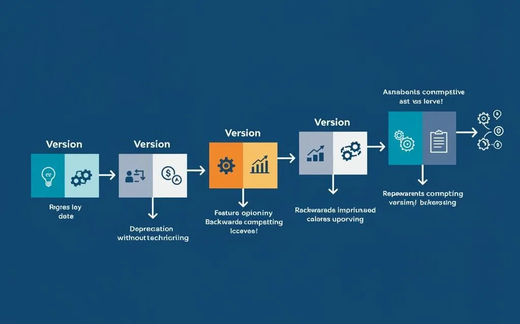 Create-a-featured-image-for-a-post-about-API-Version-Management-Supporting-Multiple-Versions-Without-Technical-Debt Create a featured image for a post about: API Version Management: Supporting Multiple Versions Without Technical Debt