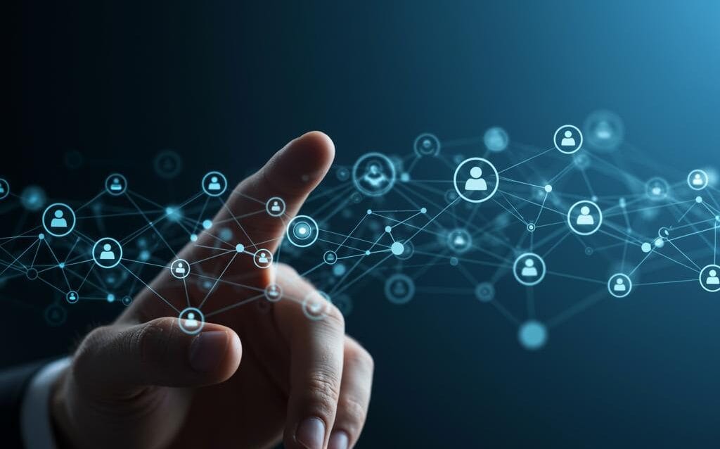 Create a featured image for a post about: Master Data Management for Growing Organizations