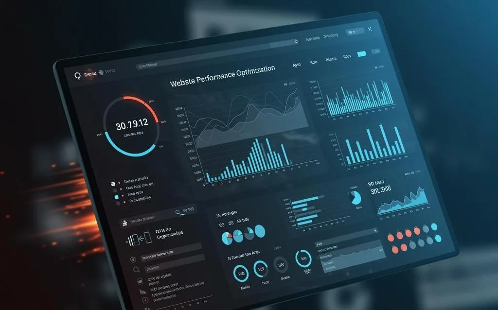 Create a featured image for a post about: Website Performance Optimization: Key Tools and Techniques