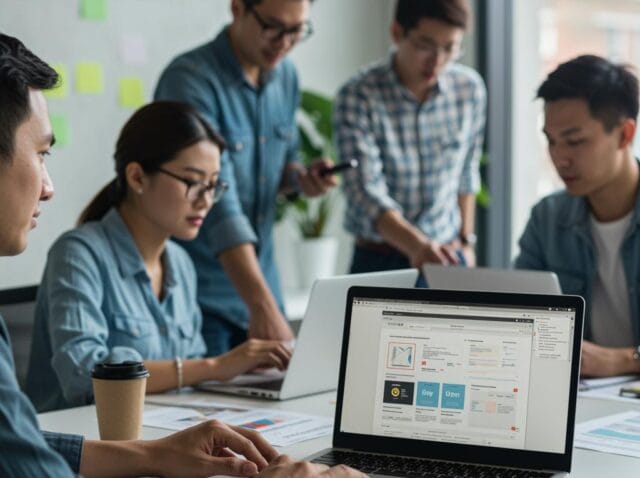 Create-a-featured-image-for-a-post-about-How-to-Choose-the-Right-Web-Development-Agency-for-Your-Business Create a featured image for a post about: How to Choose the Right Web Development Agency for Your Business