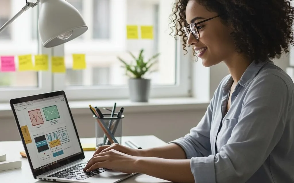 Create a featured image for a post about: How to Plan a Website from Scratch: Step-by-Step Guide