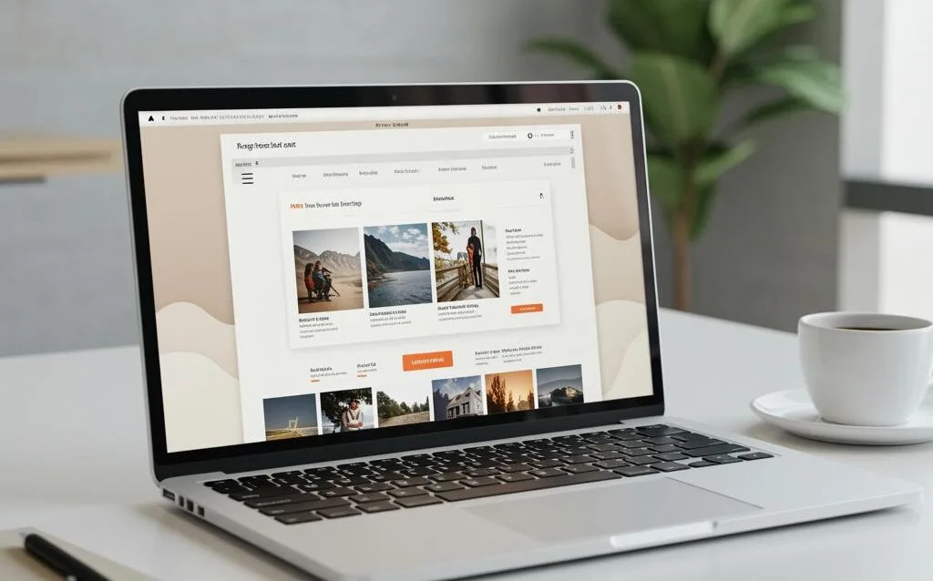 Create a featured image for a post about: Essential Features Every Business Website Should Have
