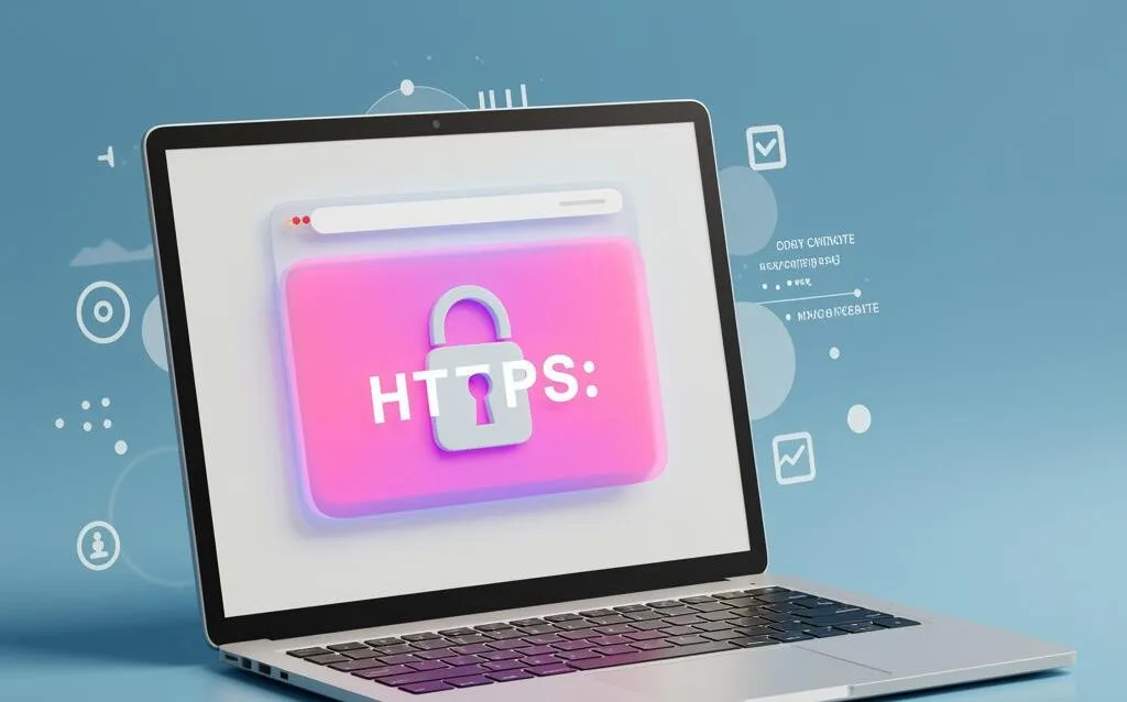 Create-a-featured-image-for-a-post-about-Why-Your-Business-Website-Should-Be-HTTPS-Enabled Create a featured image for a post about: Why Your Business Website Should Be HTTPS-Enabled
